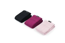 Vilgain Textilná odporová guma 3 ks farba (lilac, purple, black) set (nízky, stredný, silný)