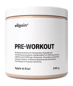 Vilgain Pre-Workout jablko s kivi 240 g