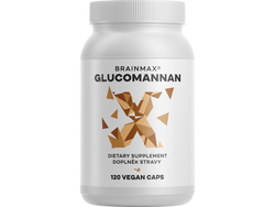 BrainMax Glucomannan, 120 rostlinných kapslí