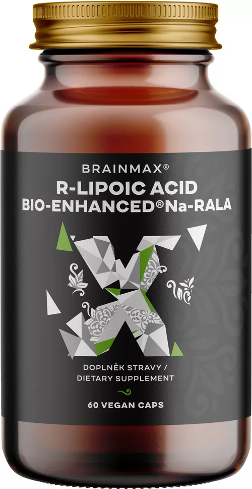 BrainMax BIO-ENHANCED Na-RALA, 60 rastlinných kapsúl