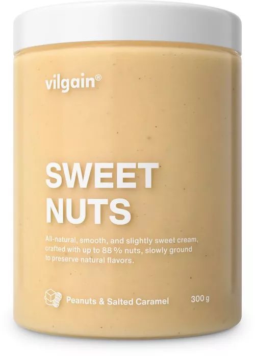 Vilgain Sweet Nuts Arašidy so slaným karamelom 300 g