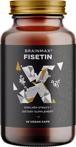 BrainMax Fisetin 100 mg, 60 rastlinných kapsúl